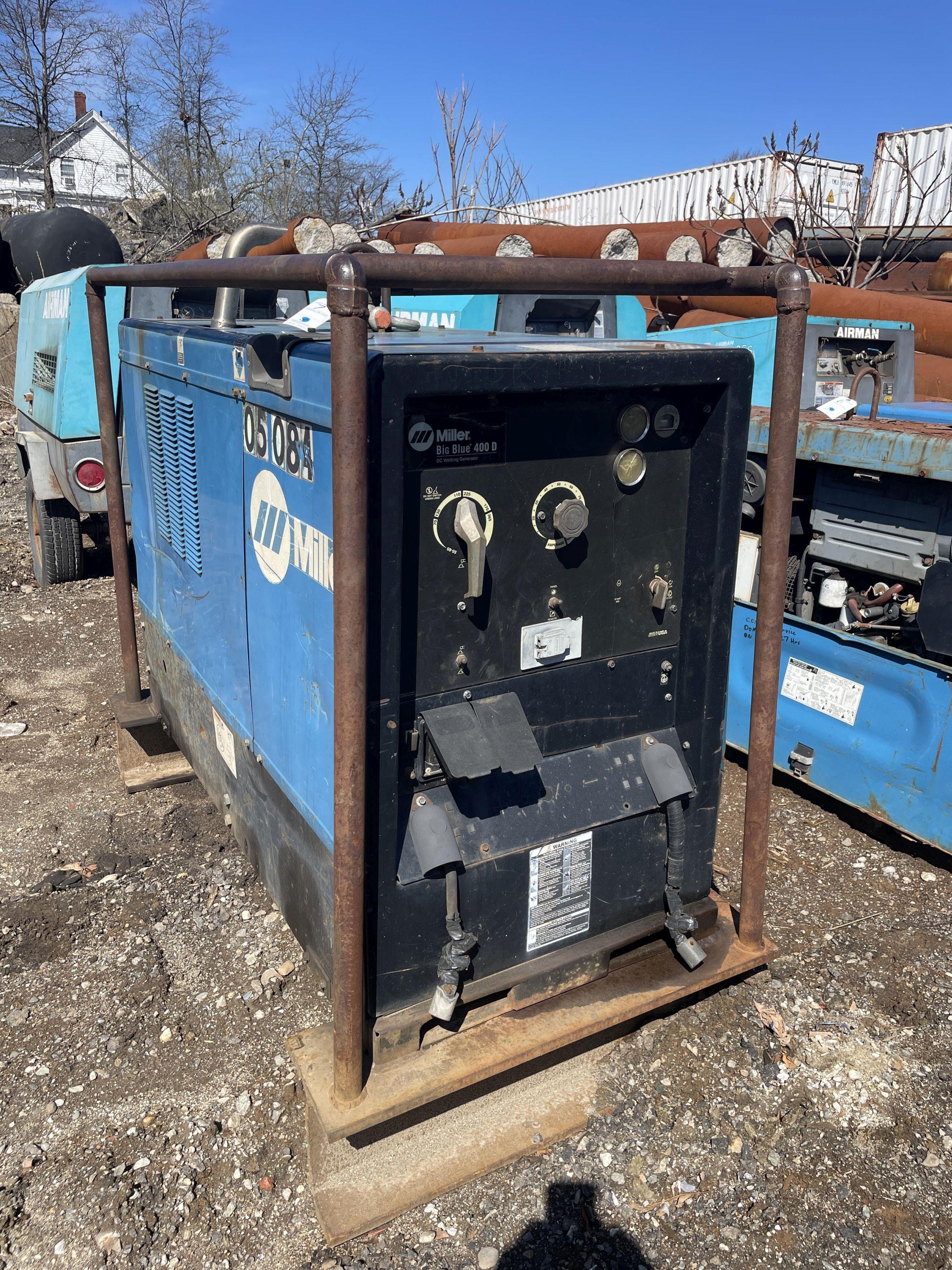 Miller Big Blue 400D DC Welder/ Generator w/ Hours: NA and Deutz Diesel Engine