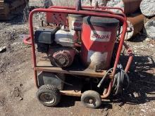 Shark Hot Water Gas Powered Pressure Washer w/ Hose and Honda 13Hp Engine