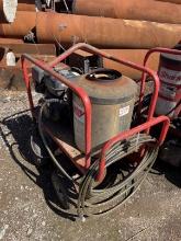 Hotsy Hot Water Gas Powered Pressure Washer w/ Hose and Honda 9.0 Engine
