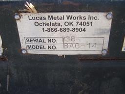 LUCAS METAL WORKS ADJUSTABLE BOLT ON GRAPPLE