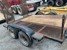 12' UTILITY TRAILER
