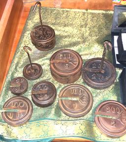 Antique Scale Weights