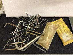 Large Number of Hex Key Tools