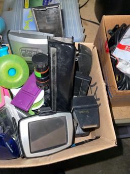Office Lot- staplers, Hole Punch, Card Reader etc