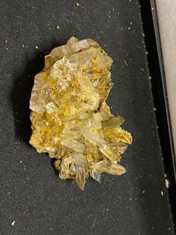 Clear quartz Crystal Slightly Cleaned to Finish Cover w/ Muritic Acid for 24 Hours.