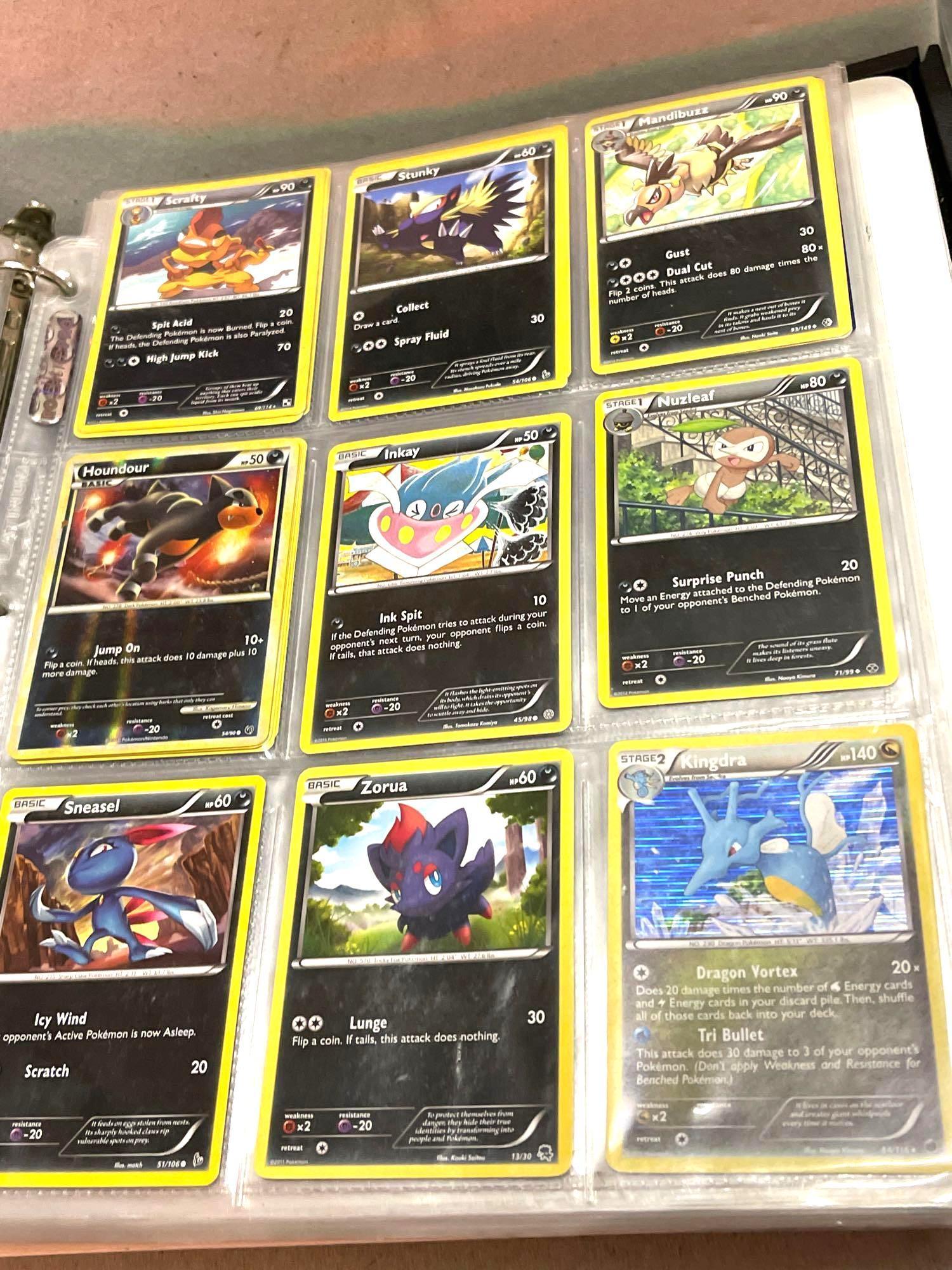Binder of Pokemon Cards- Unsearched Cards are Mostly from 1990's to early 2000's - Including Halos