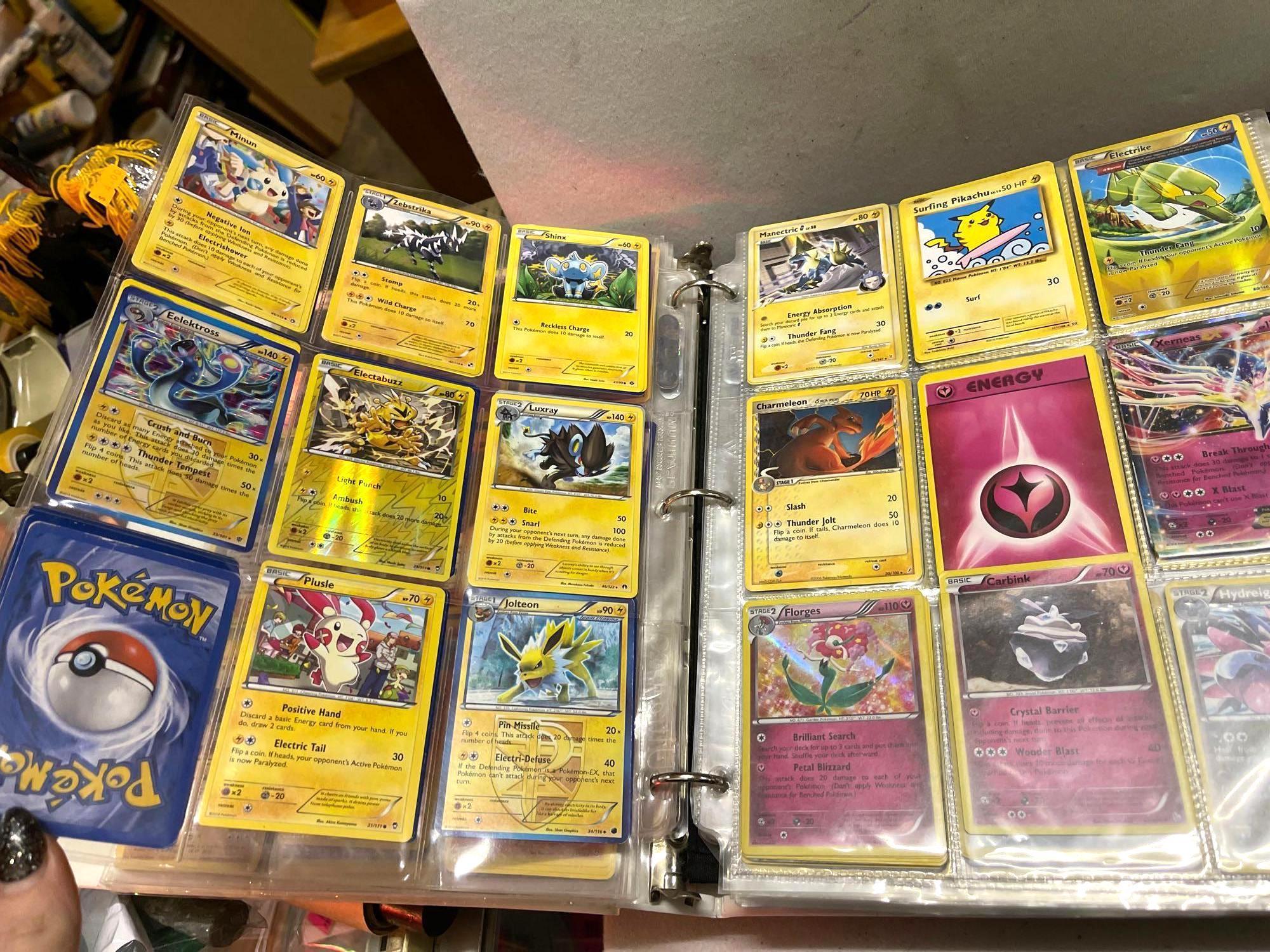 Binder of Pokemon Cards- Unsearched Cards are Mostly from 1990's to early 2000's - Including Halos