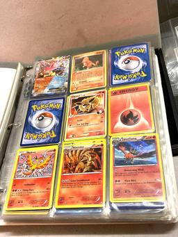 Binder of Pokemon Cards- Unsearched Cards are Mostly from 1990's to early 2000's - Including Halos