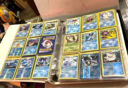 Binder of Pokemon Cards- Unsearched Cards are Mostly from 1990's to early 2000's - Including Halos