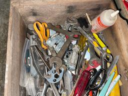 Wood Crate Full of Hand Tools