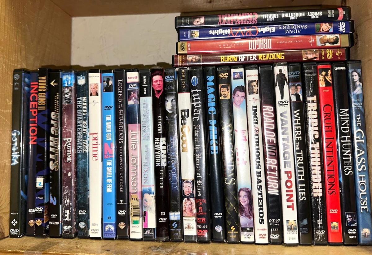 Lot of DVD's