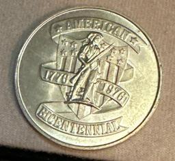 10 American Bicentennial Commemorative Coins