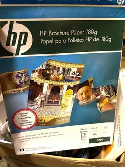 Office Lot- Desk Lamp, Photo Paper, Expo Markers, Envelopes, Clipboard etc