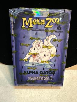 New Sealed Meta Zoo Alpha Gator Wilderness 1st Edition Cards
