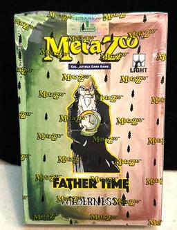 New Sealed Meta Zoo Father Time Wilderness 1st Edition Cards