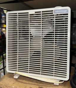 Table Top Fan and Honeywell Heater - working