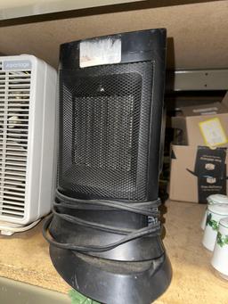 Table Top Fan and Honeywell Heater - working