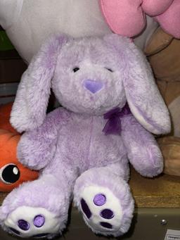 Shelf Full of Stuffed Animals