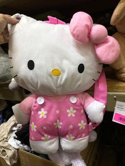 Shelf Full of Stuffed Animals