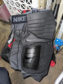 Nike Cleats size 11, Nike Shorts, Baseball Bag and Bat
