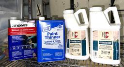Paint Thinner, Stripper and Water Proofing Sealer