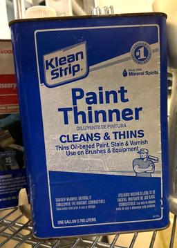 Paint Thinner, Stripper and Water Proofing Sealer
