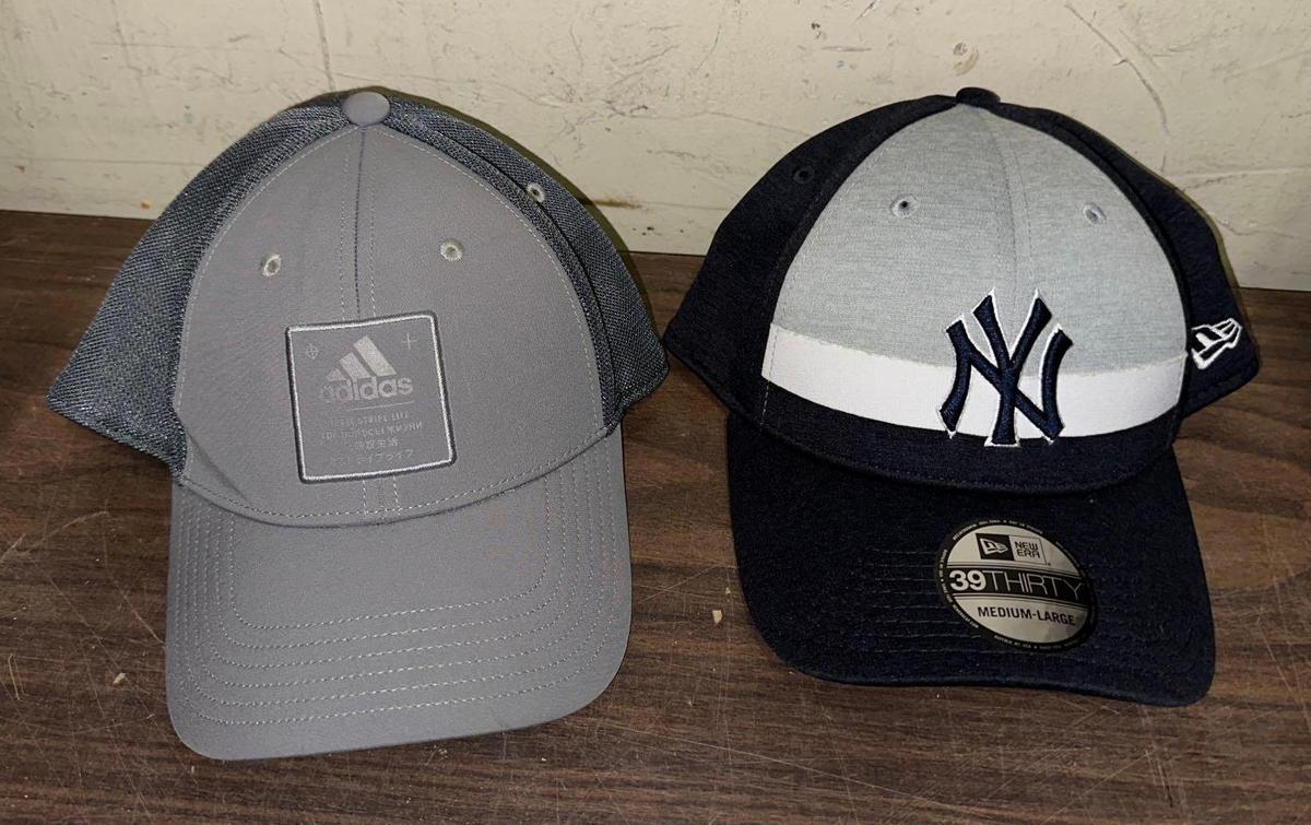 2 New Hats- Yankees and Adidas