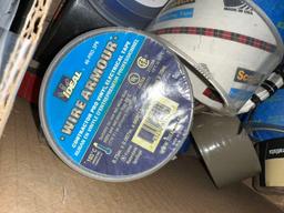 Box full of Tape and Hand Masker Dispenser