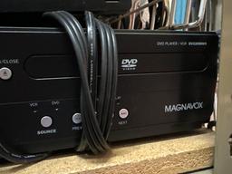 Magnavox DVD/VCR Player and Funai Blu ray Player