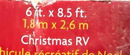 Inflatable Christmas RV 6' x 8.5'