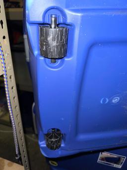 3 Matching Large Sterilite 45 Gallon Tote bins with Lids