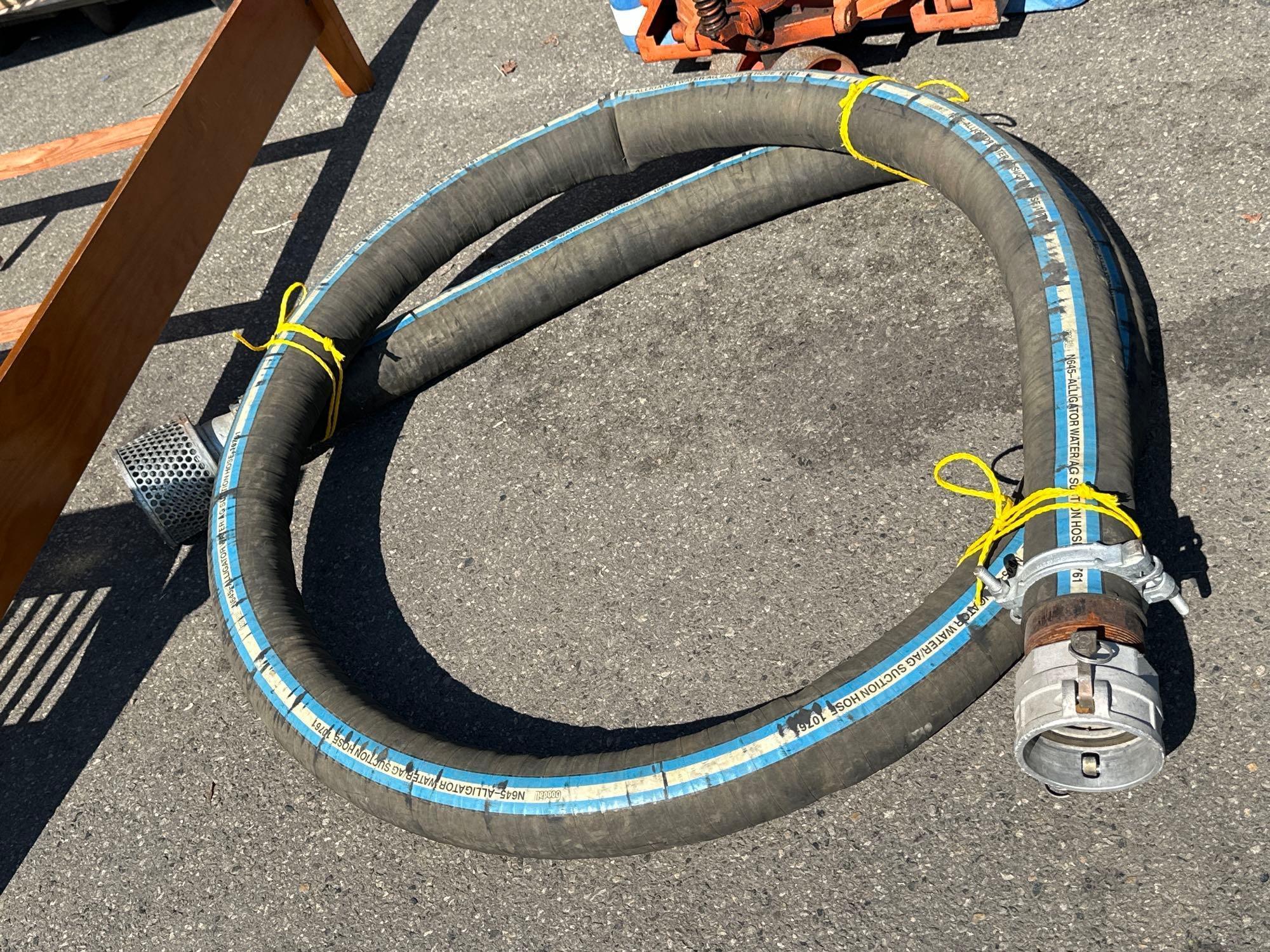 MQ Contractor 4" Trash Pump with Hoses-