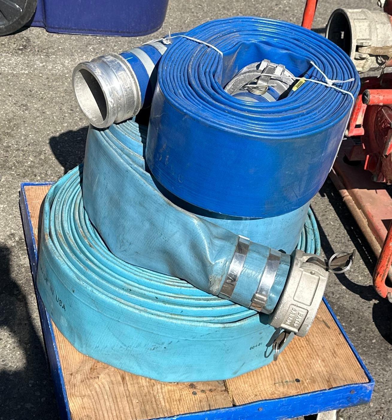 MQ Contractor 4" Trash Pump with Hoses-