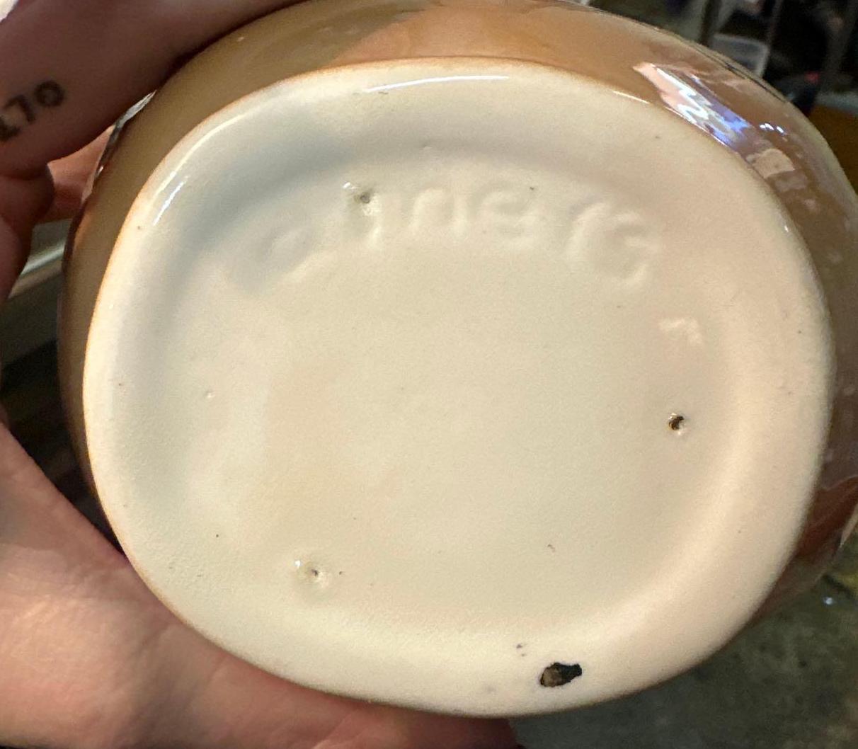 5 Vintage Arnel's Pottery Pitchers and 3 Bowls