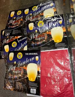 10 Sealed Original Sky Lanterns