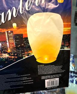 10 Sealed Original Sky Lanterns