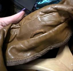 Vintage Leather Jacket- In Great Shape- Looks to be a Large