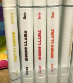 40pc Mondo LLamo Marker set