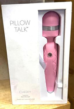 New Pillow Talk Cheeky Wand Massager Dazzles with Swarovski Crystal