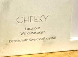 New Pillow Talk Cheeky Wand Massager Dazzles with Swarovski Crystal