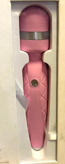 New Pillow Talk Cheeky Wand Massager Dazzles with Swarovski Crystal