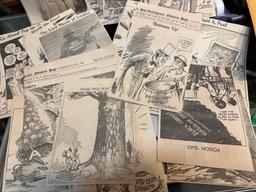 Over 50 WW2 Political Cartoons from the Seattle P.I. 1940 to 1943