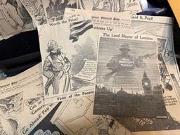 Over 50 WW2 Political Cartoons from the Seattle P.I. 1940 to 1943