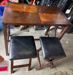 Bistro Table with 2 Stools