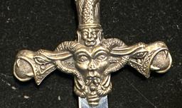 Imported Decorative Dagger Brass and Stainless- Very Detailed