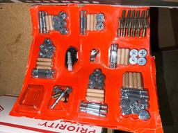 Hardware Organizers with Screws, Concrete Anchors, Screw Posts, Bolts and more