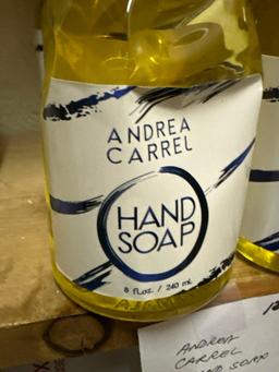 6 New Bottles of Andrea Carrel Hand soap