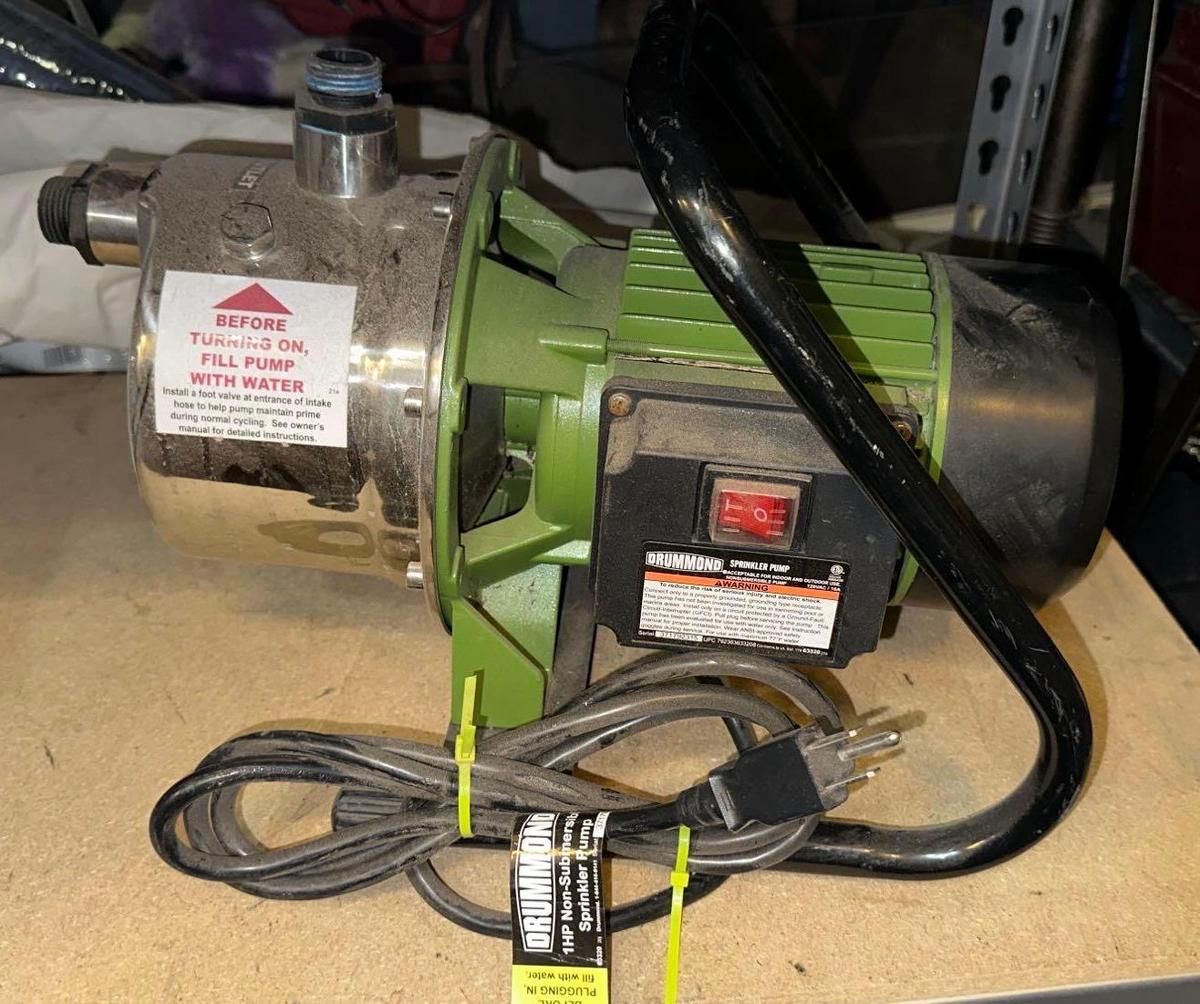Drummond Sprinkler Pump Proxibid