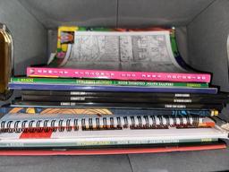 crate of Coloring books- most are Brand New