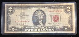 1963 Red Seal $2 Bill